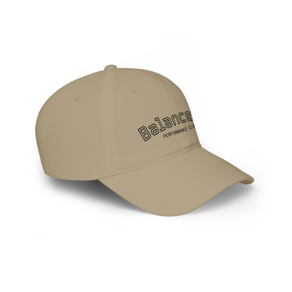 Balancefit Embroidered Baseball Cap – Low Profile Fitness Hat