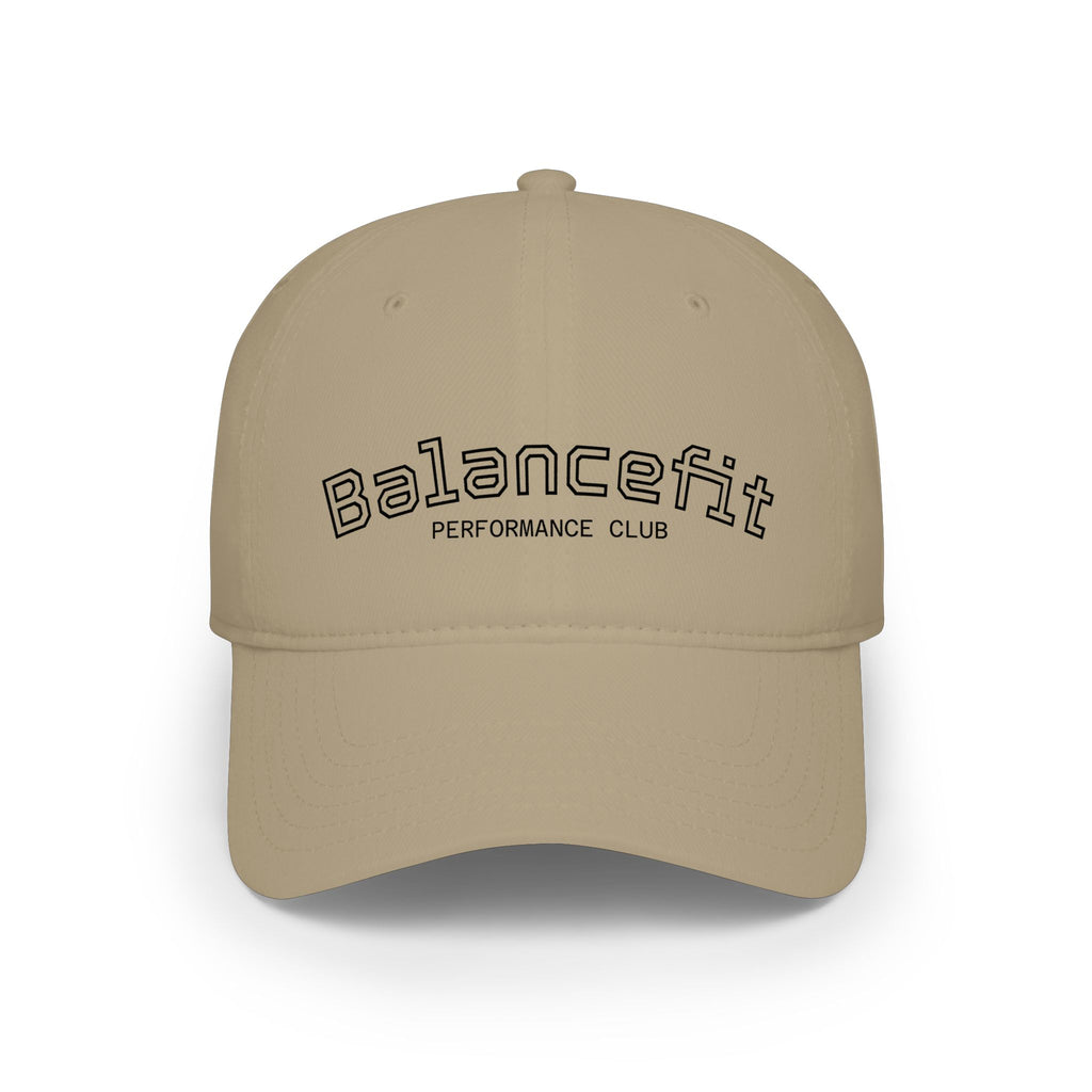 Balancefit Embroidered Baseball Cap – Low Profile Fitness Hat