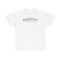 BalanceFit Tee — Sunset Yoga & Fitness Shirt (Strength + Calm)