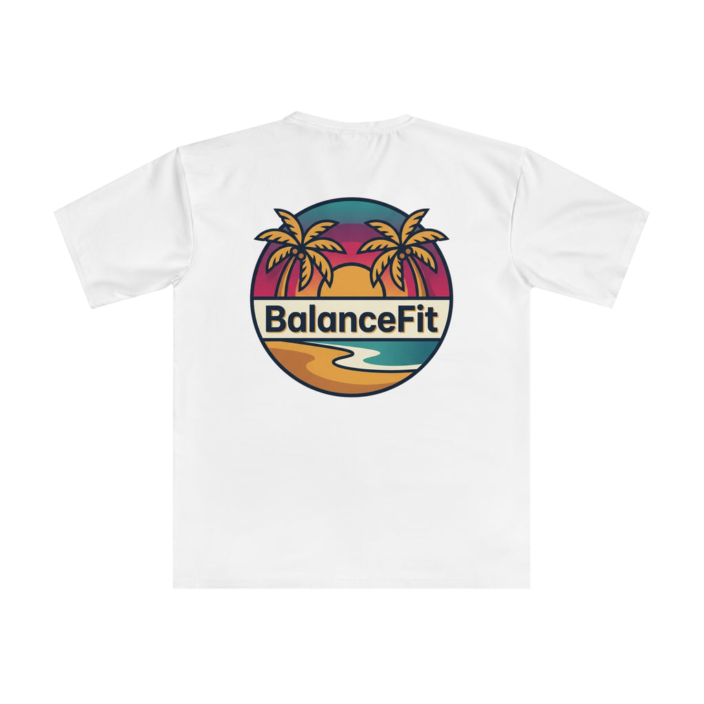 Balancefit Sunset Graphic T-Shirt – Vintage Relaxed Tee