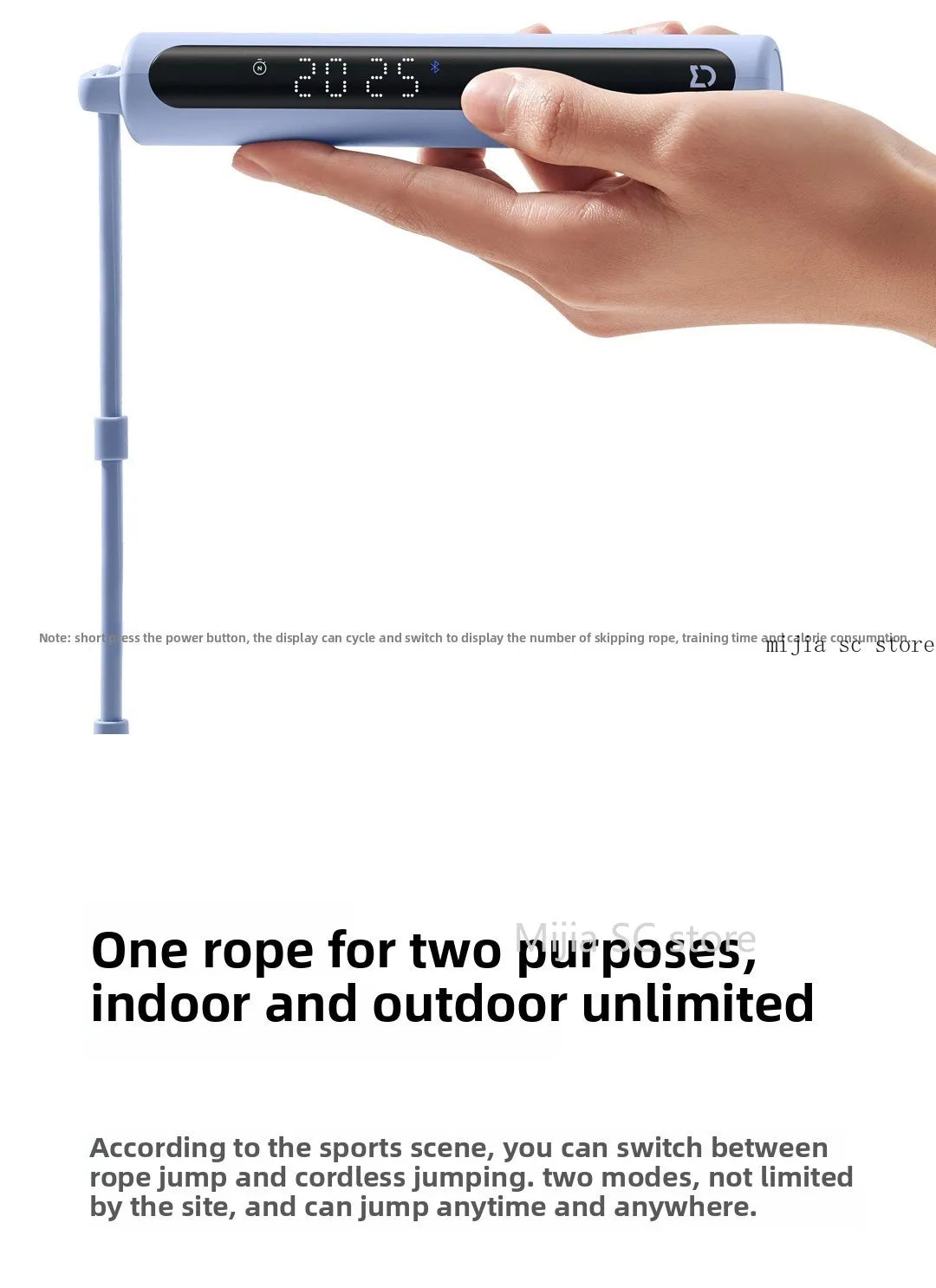 Xiaomi Mijia Smart Jump Rope 2 – Bluetooth Fitness Tracker