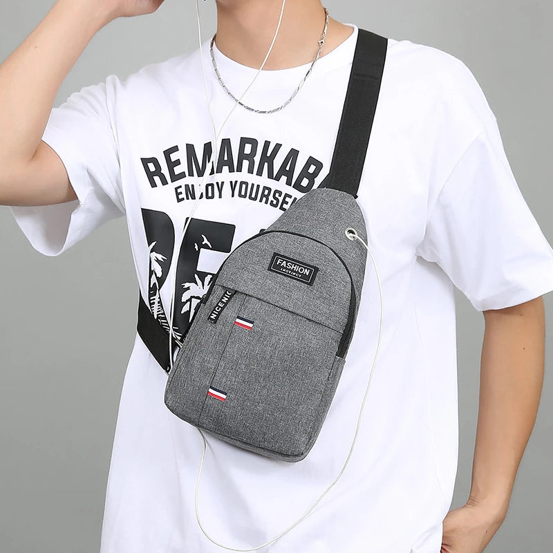 Sports Crossbody Chest Bag – Lightweight Active Carry