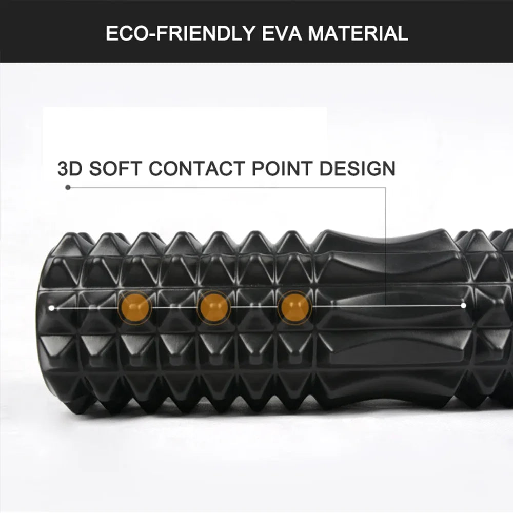 Foam Massage Roller for Muscle Recovery – 45cm & 30cm