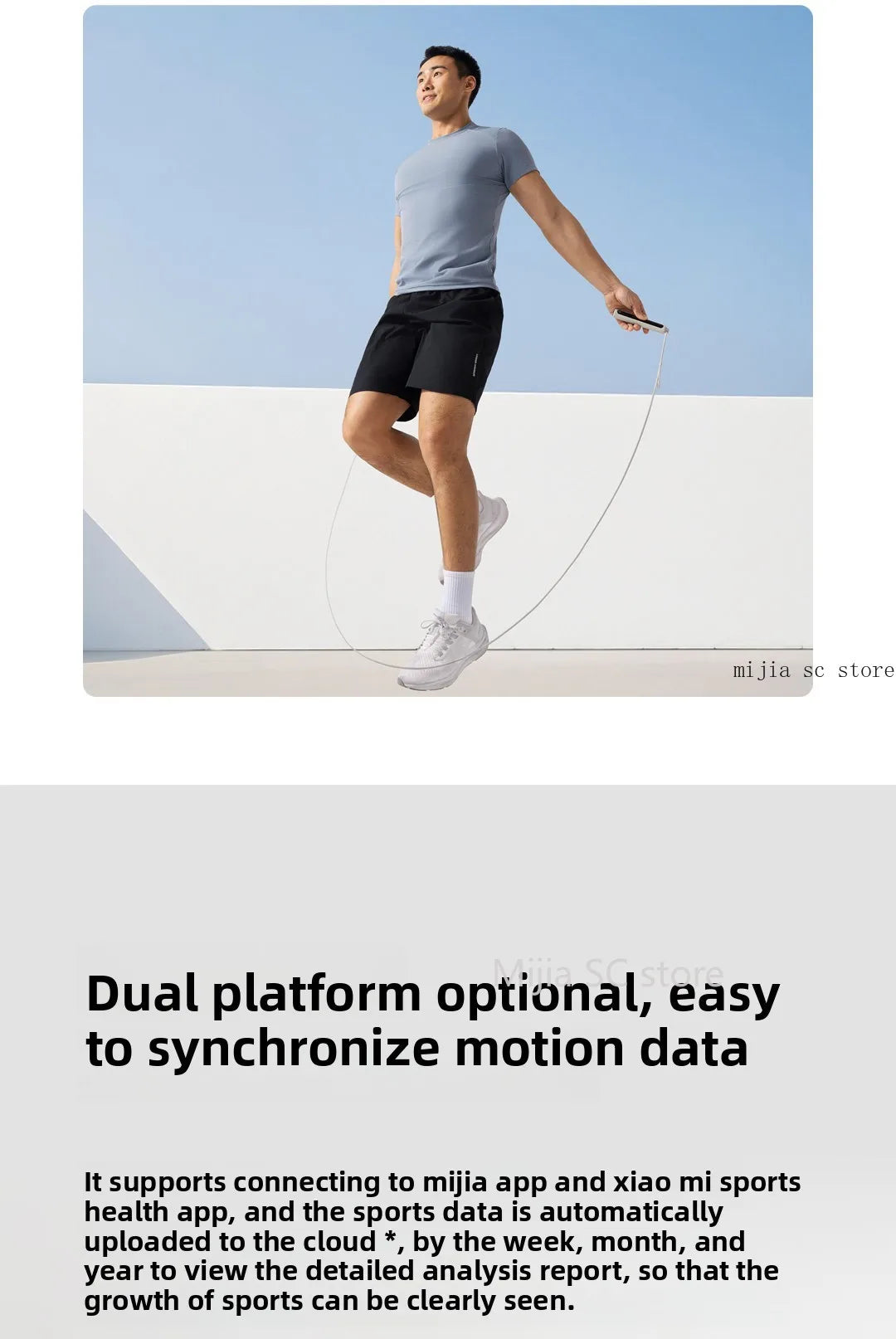Xiaomi Mijia Smart Jump Rope 2 – Bluetooth Fitness Tracker