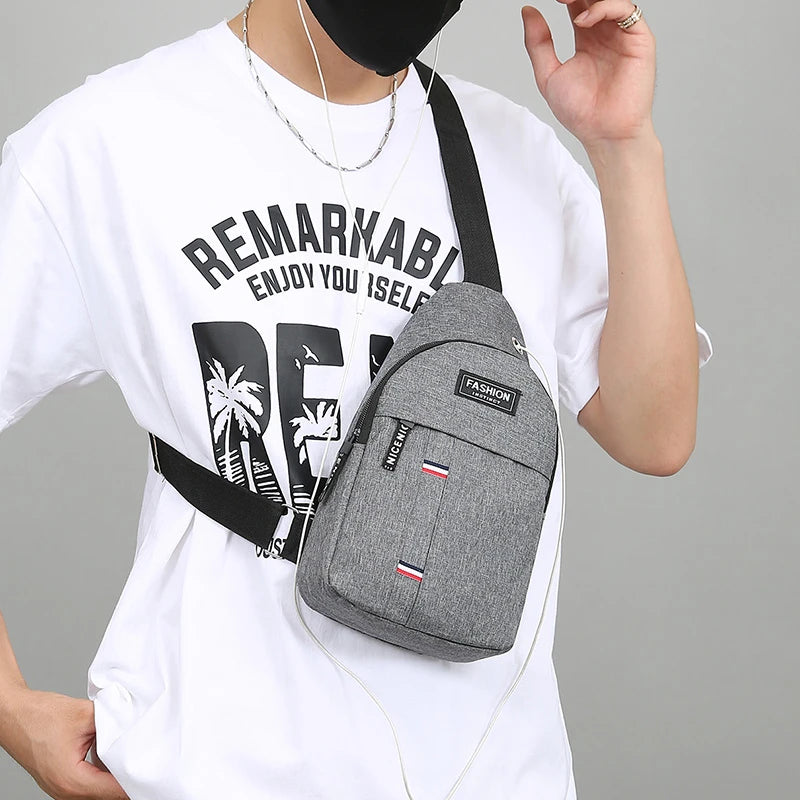 Sports Crossbody Chest Bag – Lightweight Active Carry