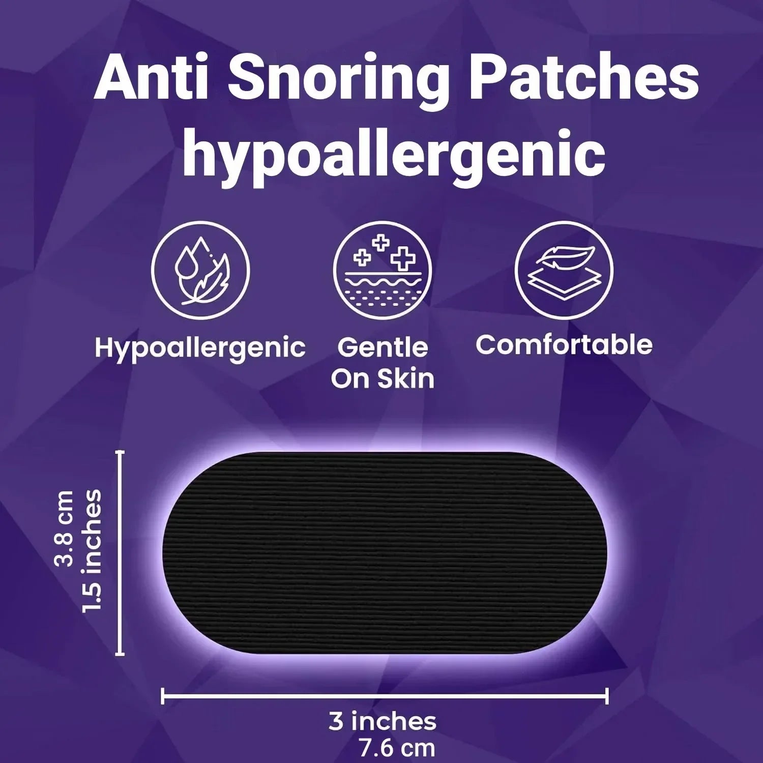 Mouth Tape for Better Sleep – 30 Pack, Anti-Snoring Strips