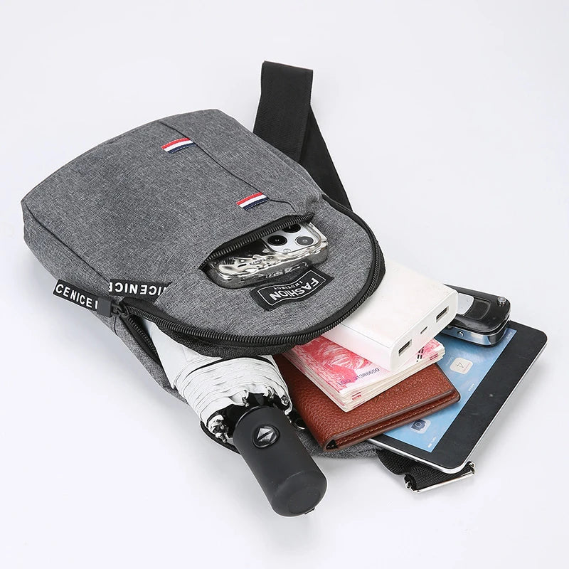 Sports Crossbody Chest Bag – Lightweight Active Carry