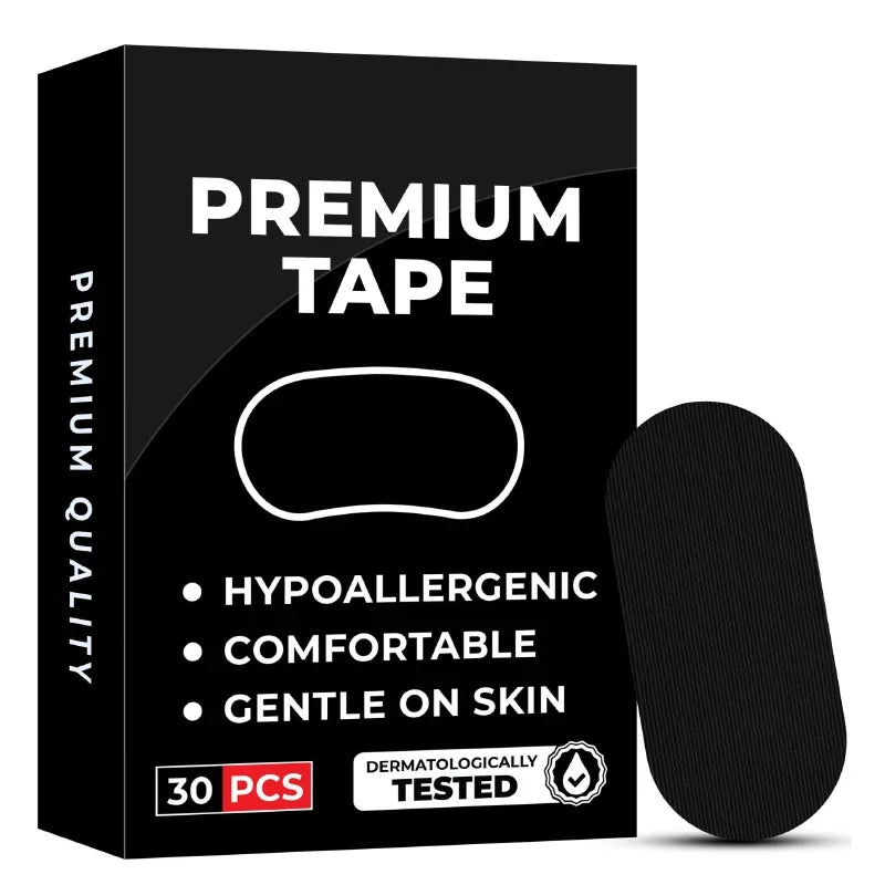 Mouth Tape for Better Sleep – 30 Pack, Anti-Snoring Strips