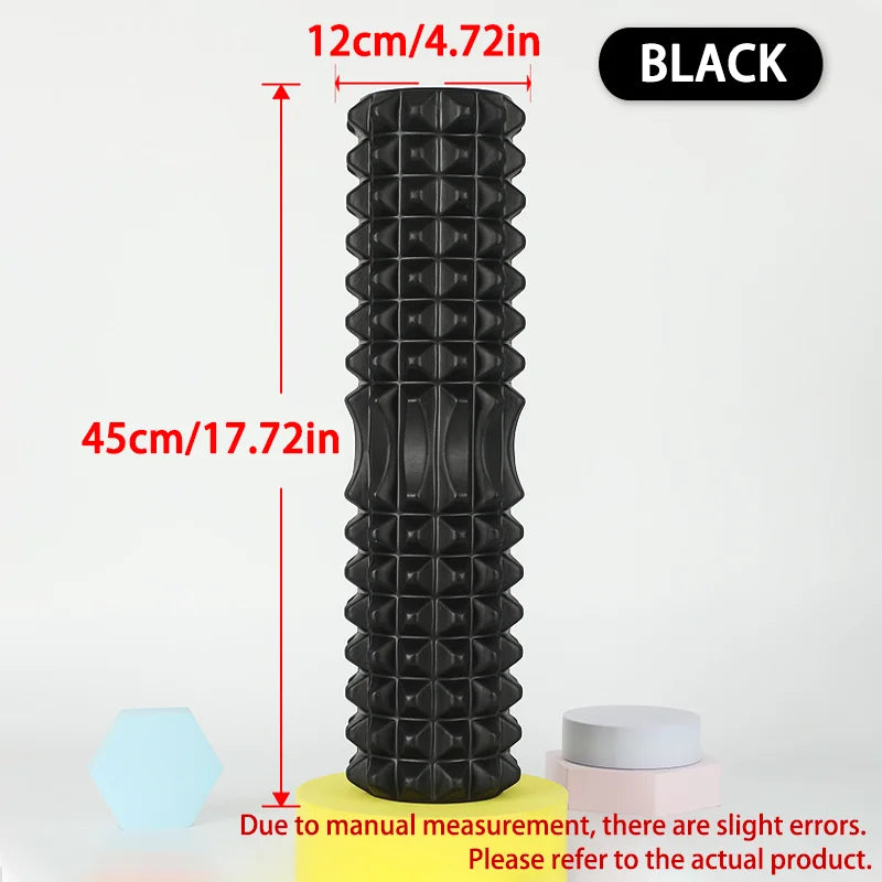 Foam Massage Roller for Muscle Recovery – 45cm & 30cm