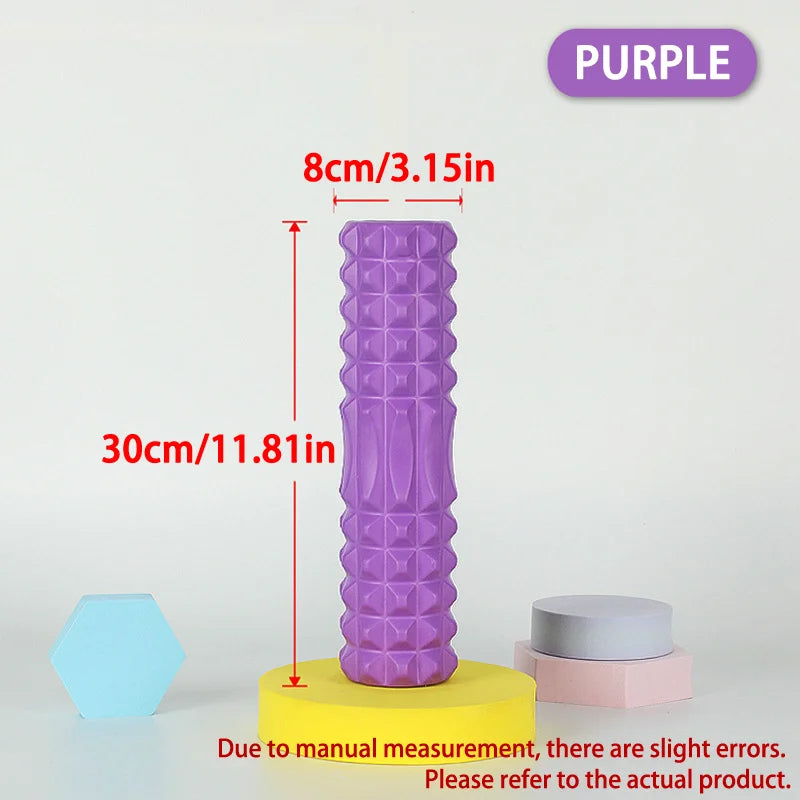 Foam Massage Roller for Muscle Recovery – 45cm & 30cm
