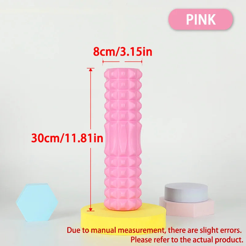 Foam Massage Roller for Muscle Recovery – 45cm & 30cm