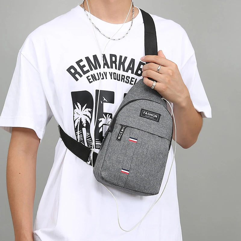 Sports Crossbody Chest Bag – Lightweight Active Carry