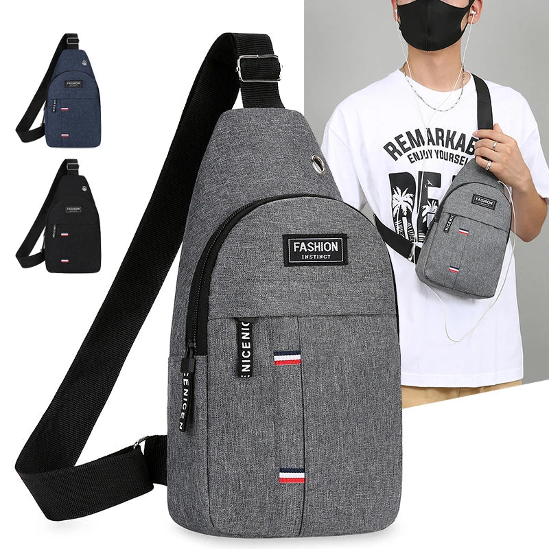 Sports Crossbody Chest Bag – Lightweight Active Carry