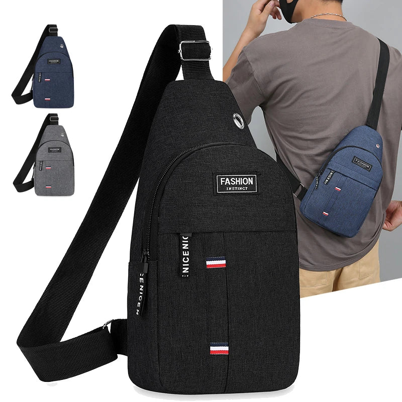 Sports Crossbody Chest Bag – Lightweight Active Carry