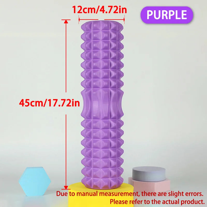 Foam Massage Roller for Muscle Recovery – 45cm & 30cm