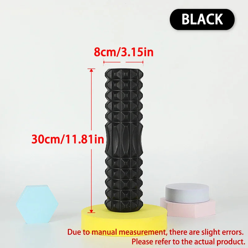 Foam Massage Roller for Muscle Recovery – 45cm & 30cm