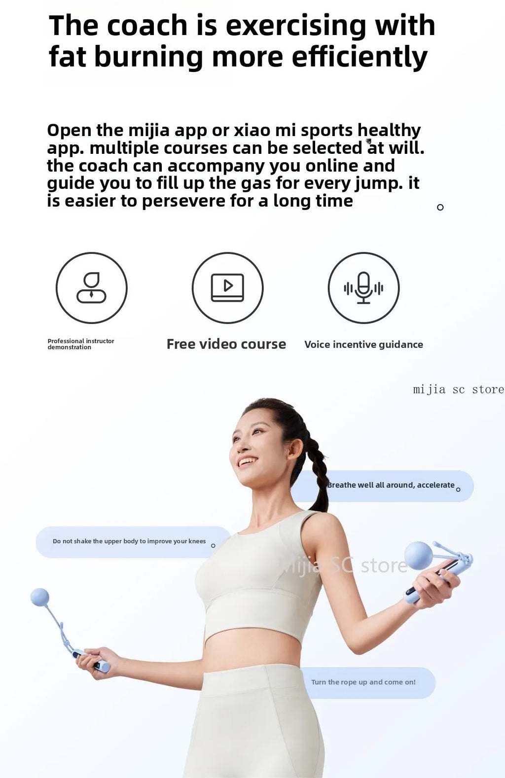Xiaomi Mijia Smart Jump Rope 2 – Bluetooth Fitness Tracker